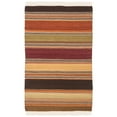 thumbnail image 6 of SAFAVIEH Striped Kilim Mildred Wool Area Rug, Gold, 3' x 5', 6 of 9
