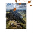 thumbnail image 3 of Mountain Lake Landscape Canvas Print Wall Art for Living Room Bedroom Dining Room Office Hallway Den Decor, 3 of 8