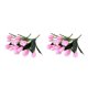 thumbnail image 1 of Ramo de flores artificiales Billuyoard 2 uds tulipanes de seda Rosa, 1 of 6