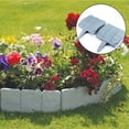 thumbnail image 3 of Pedty Card Slot Clearance！Flower Fence Home Outdoor Yard Border Stone Bed Edging Garden Plastic Patio & Garden Grey, 3 of 8