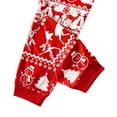 thumbnail image 7 of URMAGIC Matching Family Pajamas Sets Christmas Pjs with Cute Elk and Floral Sleeve Tee and Bottom Loungewear, 7 of 7