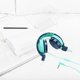 thumbnail image 5 of Gwong Electrónica Auriculares ajustables ABS plegables cableado sobre auriculares para los niños para niños, 5 of 6