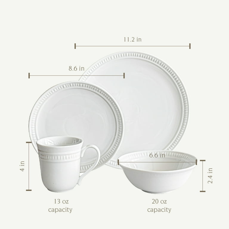 Embossed dinner cheap set