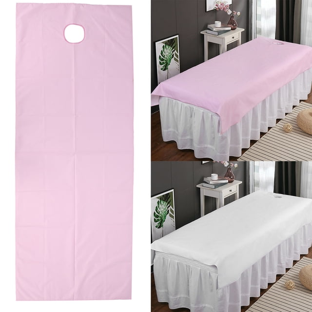 Sábanas Desechables, Funda de Cama de Masaje de Poliéster impermeable y transpirable, Tela Agradable para la Piel, Suave y Cómoda, Refrescante y que no se desprende