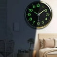 thumbnail image 3 of DESIGNICE Wall Clock,Luminous Features Large Wall Clock,Premium Plastic Safe and Reliable Small Wall Clock,Style5, 3 of 4