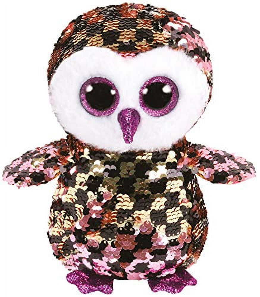 TY Flippables Sequin Plush MALIBU the Cat Regular Size 6 inch Walmart