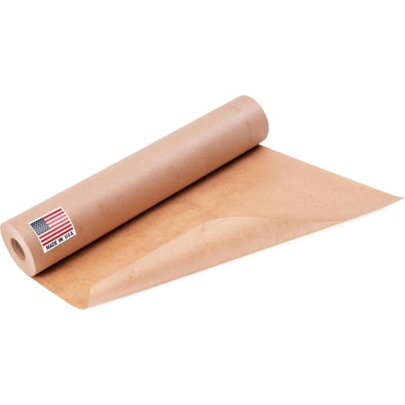 Paclord 15" x 60 Yards (180 feet) Masking Paper Roll - Made in USA General Purpose Kraft Masking Paper for Painting - Painters’ Protection from Splatter and Overspray