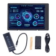 thumbnail image 1 of HLONK 360° Rotatable 24-Inch IPS Monitor Set for ITX Chassis  Full View Angle  USB 3.0 Hub  Twin Display Screen for Enhanced Productivity, 1 of 9