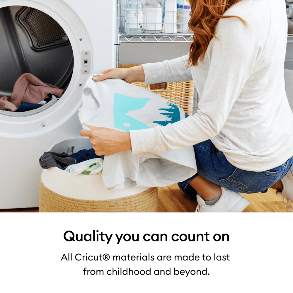 Cricut® Smart Iron-On™ Glitter (13 in x 3 ft), Black, Cricut® Smart Iron-On™ Glitter (13 in x 3 ft), Black