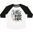 thumbnail image 3 of Inktastic Little Surf Dude with Surfboard Boys Toddler T-Shirt, 3 of 5