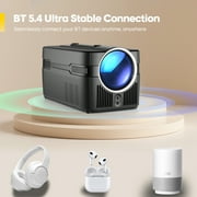 [Auto Focus] Magcubic HY450C 900ANSI Brightness Projector 8K 1080P Native Ultra Short Throw WiFi6 BT5.4 Auto Offset Home Theater Voice Control Smart Portable Projector HY450C