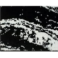 thumbnail image 3 of Chesapeake Marble Micro Knitted Bath Rug - 24"X40" - Black, 3 of 6
