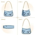 thumbnail image 2 of Blue with WhalesWomen Small Shoulder Bag Crossbody Tote Hobo Bags Purse Clutch Handbags with Chain Strap for Women, 2 of 7