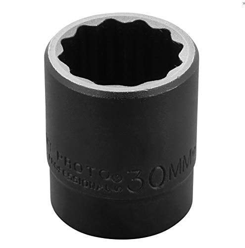 30mm Stanley Proto J7430MT 1/2-Inch Drive Thin Wall Impact Socket 12-Point