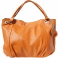 thumbnail image 1 of Alessandra Womens Handmade Hobo Leather Handbag, Tan, 1 of 1