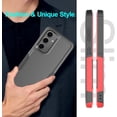 thumbnail image 6 of Designed for Samsung Galaxy S24 Case with Tempered Glass Screen Protector & Camera Lens Protector,Heavy-Duty Tough Rugged Slim Shockproof Phone Case for Galaxy S24 (6.2", 2024) [Black], 6 of 13