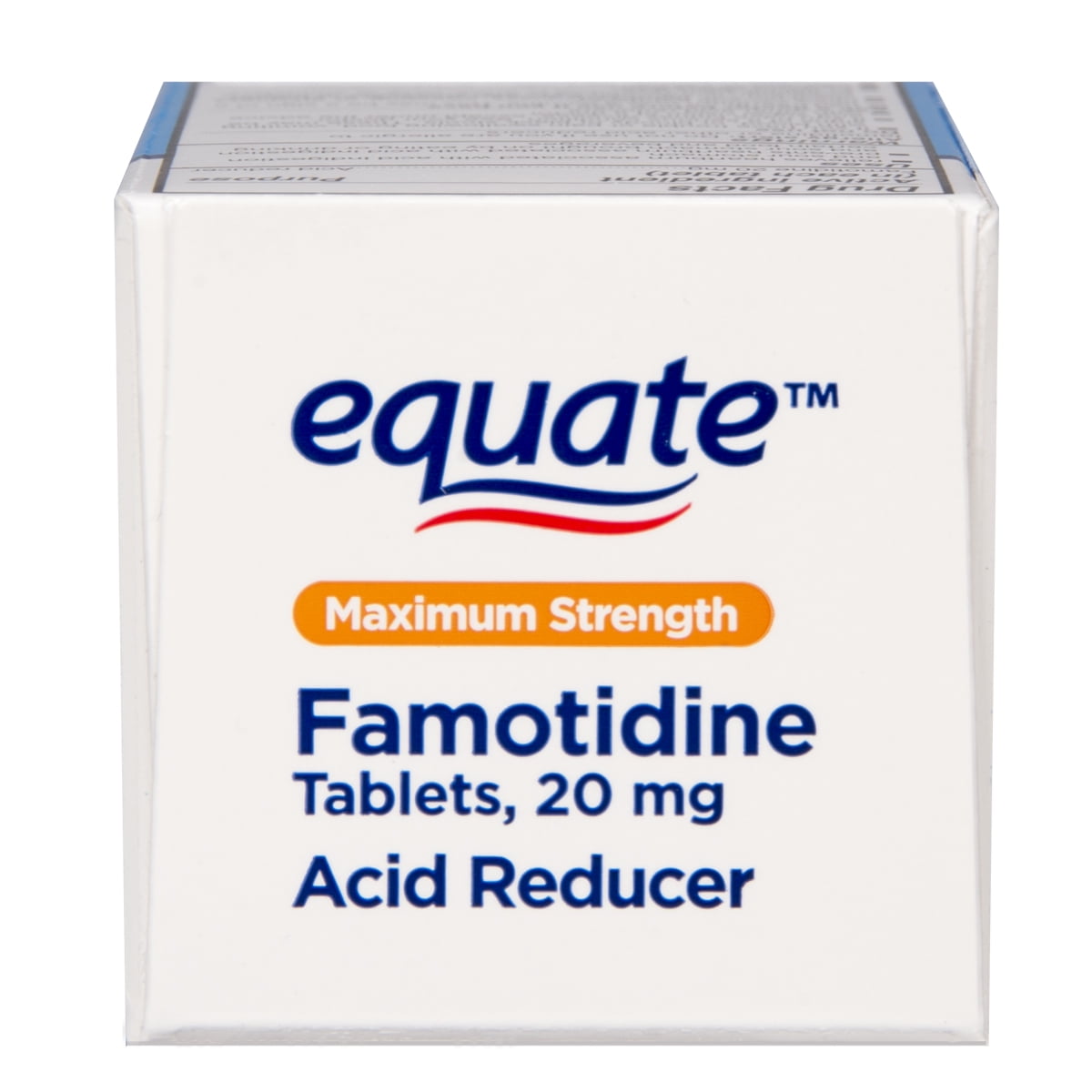 Equate Maximum Strength Famotidine 20mg Tablets, 25 Count, Compare to Maximum Strength PepcidÂ® AC Active Ingredient