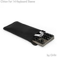 thumbnail image 4 of Grifiti Chiton Fat 14 Inch Gaming Mechanical Keyboard Sleeve with Pocket, 4 of 6