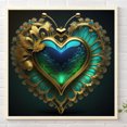 thumbnail image 2 of 5D DIY taladro redondo completo parcial AB diamante pintura amor kit decoración 45x45cm FLhrweasw Nuevo, 2 of 9