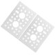 thumbnail image 3 of Pantalla de panel de malla, 2 piezas Placa de rejilla de aluminio Pared de rejilla Placa de rejilla de aluminio Rendimiento finamente ajustado NikouMX herramienta, 3 of 8