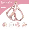 thumbnail image 5 of Pet Artist Step In Paid Dog Harness and Collar and Leash Set Step In Pet Puppy Cat Walking Vest Chihuahua Yorkshire, 5 of 9