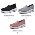 thumbnail image 3 of Qarigey Mocasines Fly Weave para mujer, zapatos para caminar al aire libre, ligeros, duraderos, planos de primavera, zapatos de plataforma, Type2 NO2, 3 of 6