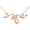 Rose gold, variant on Trendy Serpentine Chain Necklace Exquisite Snake Pendant Necklace Stylish Neck Adornment for Sophisticated Looks