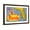 Brown Frame, variant on Art.com Map of Florida Art Print, 24" x 16"