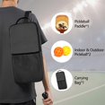 thumbnail image 2 of Pickleball Paddles Set Of 1, Fiberglass Surface, West & Cowboy Print, 1 Paddle, 2 Balls & Bag, 2 of 5