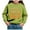 Green, variant on Zshosam Toddler Crewneck Sweatshirt Girl Baby and Toddler Girls' Sweatshirt Girl No Cap Crew-Neck Sweatshirt Long Sleeve Pullover Shirt,White 2 Years