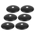 thumbnail image 1 of KALLORY 6Ud Plato De Metal Negro Para Base De Colgante Redondo Y Para Hogar, 1 of 8