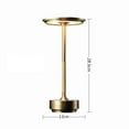 thumbnail image 3 of tredstone Lampe de Bureau Sans Fil Rechargeable Gradation Continue Moderne Portable Dorée, 3 of 9