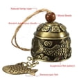 thumbnail image 3 of Lefu Dragon Fish Feng Shui Bell Blessing Good Luck Fortune Hanging Wind Chime, 3 of 7