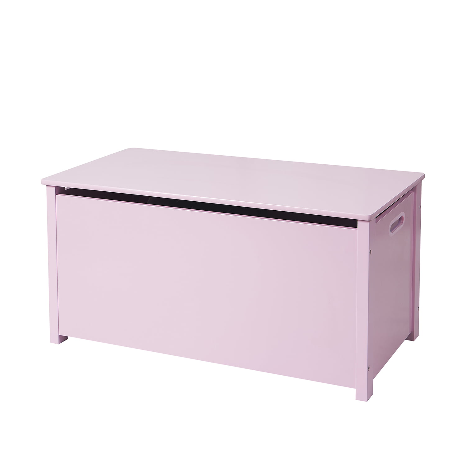Kiddy Wooden Kids Toy Box In Old Pink - Vipack Kids Storage
