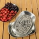 thumbnail image 5 of Outdoor Vintage Dining Tinplate Fruit Tray Camping Tableware Snack Cake Barbecue Tableware Embossed Tinplate, 5 of 5