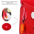 thumbnail image 3 of 6Pcs Inserts Hooks Accessories For Bogg Bags, Plastic Beach Bag Insert Charm Cutie Cup Holder Connector Key Holder, 3 of 8