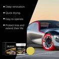 thumbnail image 5 of Tire Retreading Cream, Rubber Conditioner, UV Protection, Non-Greasy Finish, Restores Shine, for Car, Motorcycle, Plastic Trim, Long-Lasting, Easy Application, 5 of 9