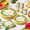 Tropical Hawaii, variant on Tropical Flamingo Luau Party Supplies Set, Serves 50 Guests, Disposable Paper Dinnerware
