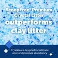 thumbnail image 2 of PetSafe® ScoopFree Premium Fresh Scent Crystal Litter, 6-Pack – Includes 6 Bags of Lightly Scented Litter – Absorbs Odors 5x better than Clay Clumping – 4.3lb each bag, 2 of 7