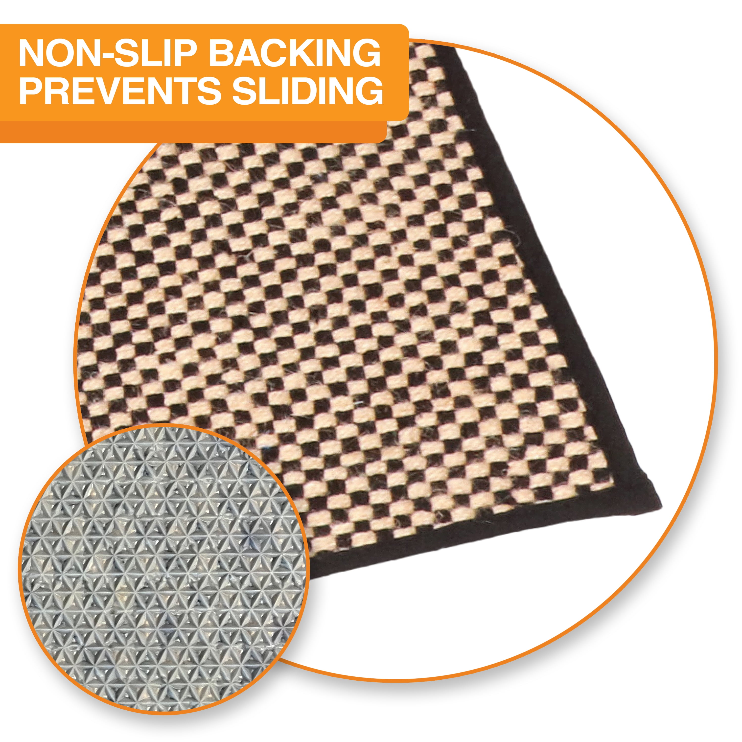 Neater Pets Jute Litter Trapping Mat, Checkered, 24" x 36"