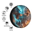 thumbnail image 2 of Kdxio Blue Dragon And White Tiger for Tire Cover Wheel Protectors Tyre Covers Weatherproof Wheel Covers Universal Fit for Trailer Rv SUV Truck Camper Travel Trailers 16 inch, 2 of 5