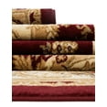 thumbnail image 6 of Unique Loom Versailles Collection Area Rug - Henry (9' x 12' Rectangle Red/Brown), 6 of 7