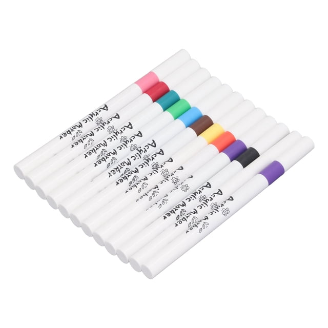 Rotulador Acrílico, Tinta De Gel Impermeable, Bolígrafo De Pintura Acrílica De Secado Rápido, Inodoro Para Cerámica