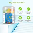 thumbnail image 4 of Picas de hilo dental para niños Dacon Kids, 50 unidades (paquete de 3), 4 of 7