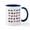 White/Navy Inside, variant on CafePress - SATOR Square Mug - 11 oz Ceramic Mug - Novelty Coffee Tea Cup