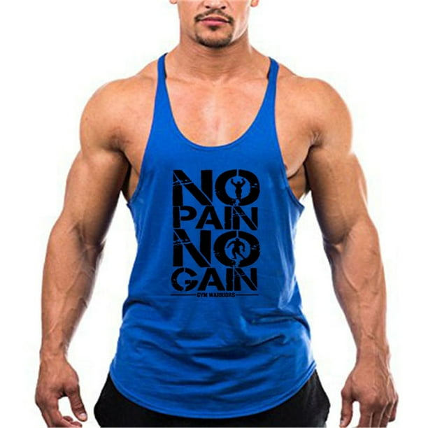 Nuevas llegadas Bodybuilding stringer tank top hombre algodón gimnasio camiseta sin mangas hombres Fitness chaleco Singlet ropa deportiva entrenamiento tanktop Tan Jianjun unisex