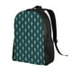 thumbnail image 2 of Disketp Green Vintage Peacock Mochila Unisex de Apertura Lateral Completa, Mochila para Laptop para Escuela, Trabajo y Viajes, 2 of 8