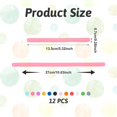 thumbnail image 2 of Mabor 12PCS Silicone Rubber Bands – Large Elastic Bands for Office, Books, File Folders, Notebooks, Cooking & DIY – 5.32 Inch Stretchable Silicone Bands, 2 of 5