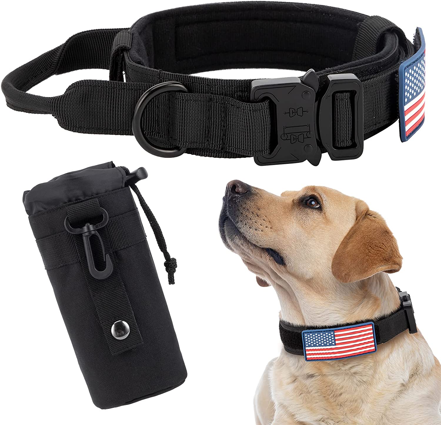 dog collar pouch