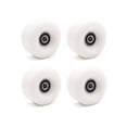 thumbnail image 1 of 4 Pcs de Remplacement de Roues de Patin Accessoires Modifiés Patins à Roulettes Épais avec Roulements Accessoire de Sport Blanc, 1 of 9